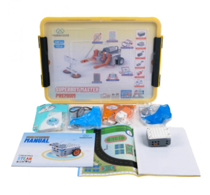 Makerzoid Конструктор Makerzoid Superbot Master Premium (MKZ-SPB-MS)