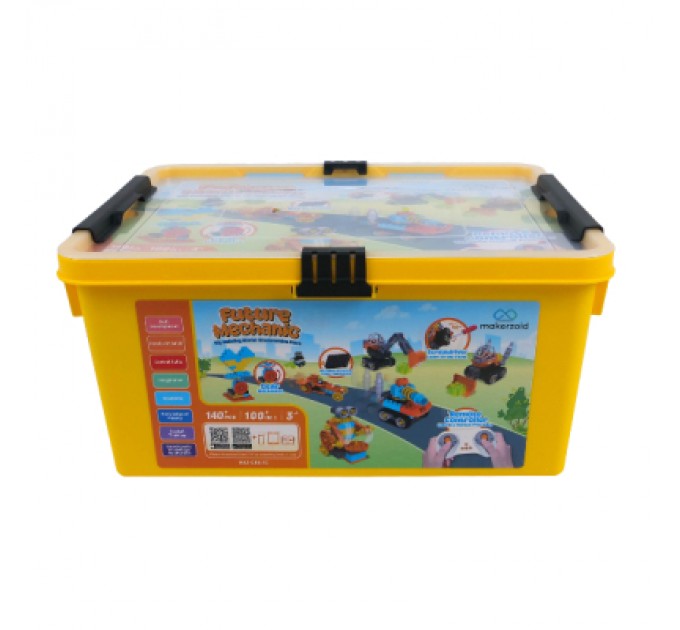Makerzoid Конструктор Makerzoid Big Bloks - Future Mechanic (Механік май (MKZ-OBK-EC)