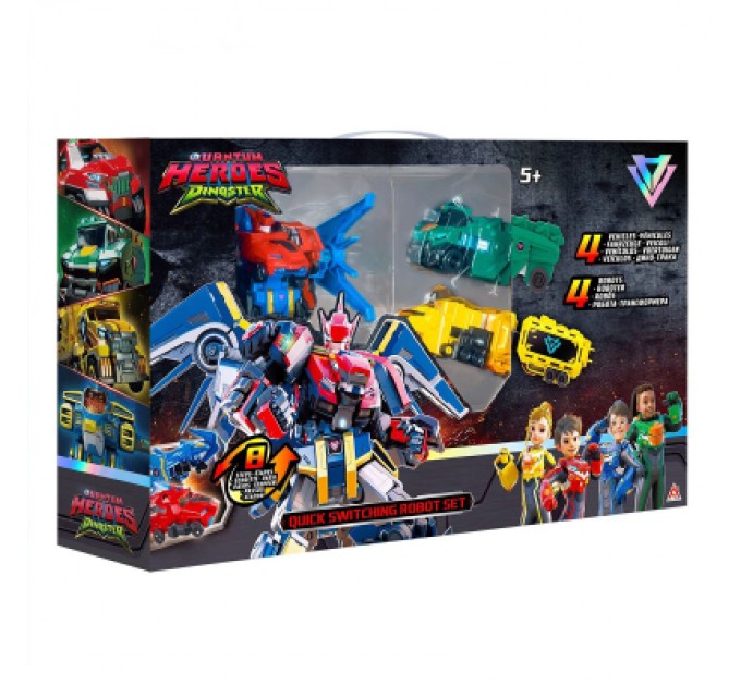 Dinoster Трансформер Dinoster Швидка трансформація (EU580810A)