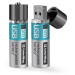 ColorWay Акумулятор ColorWay AA USB 1200 mAh 1.5V R6 * 2 (CW-UBAA-02)