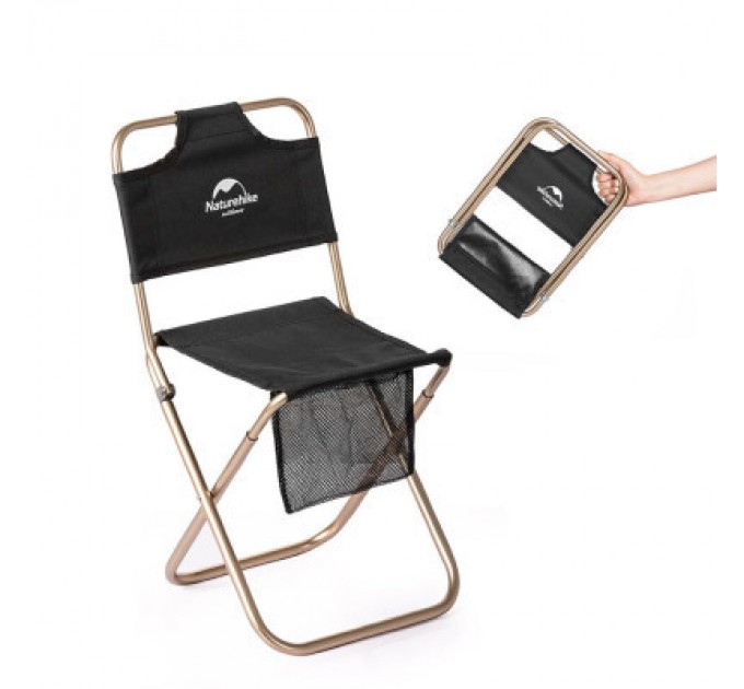 Naturehike Стілець складаний Naturehike MZ01 NH18M001-Z чорний (6927595733806)