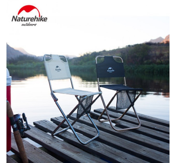 Naturehike Стілець складаний Naturehike MZ01 NH18M001-Z чорний (6927595733806)