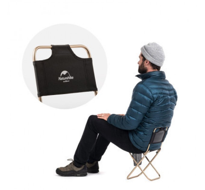 Naturehike Стілець складаний Naturehike MZ01 NH18M001-Z чорний (6927595733806)