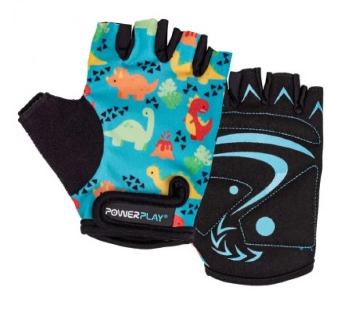 PowerPlay Велорукавиці PowerPlay 003 Dino 2XS (SALE_PP_003_2XS_Dino)