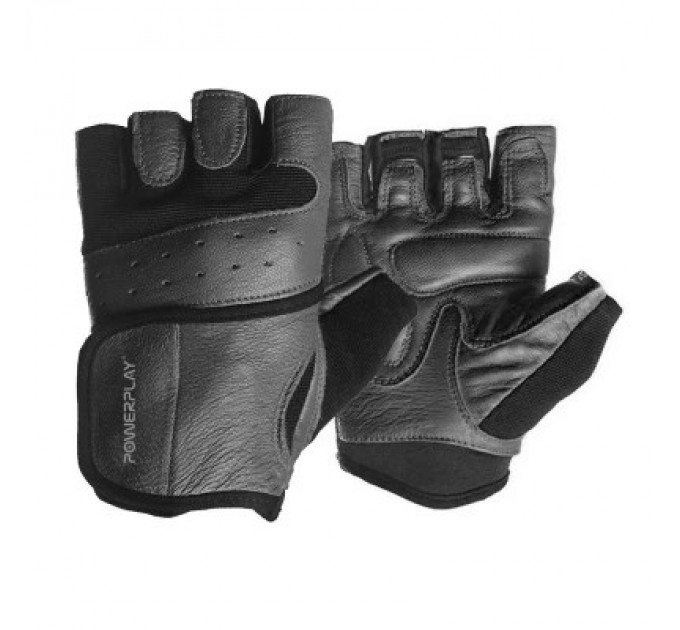 PowerPlay Рукавички для фітнесу PowerPlay 2229 Чорні XL (PP_2229_XL_Black)