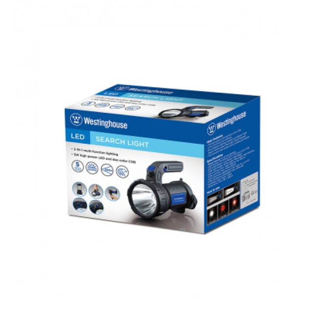 Westinghouse Ліхтар Westinghouse 3W WF1531 + 3xAA R6 в комплекті (WF1531-3R6PCB.)