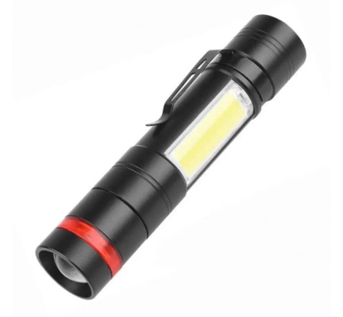 Ліхтар Quantum Assistant 3W LED+COB з USB з функцією Power Bank (QM-FL1030)