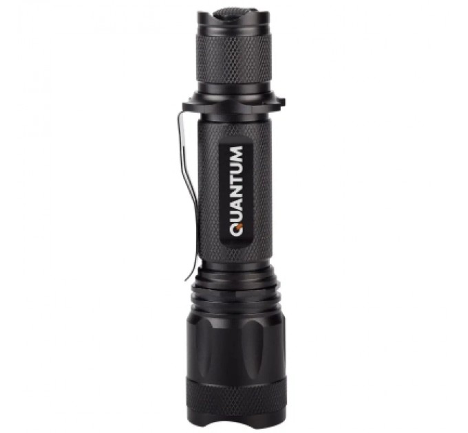 Ліхтар Quantum Techno 10W LED з USB + Li-ion18650/1500mAh blister (QM-FL1010-18650/1500-PB)