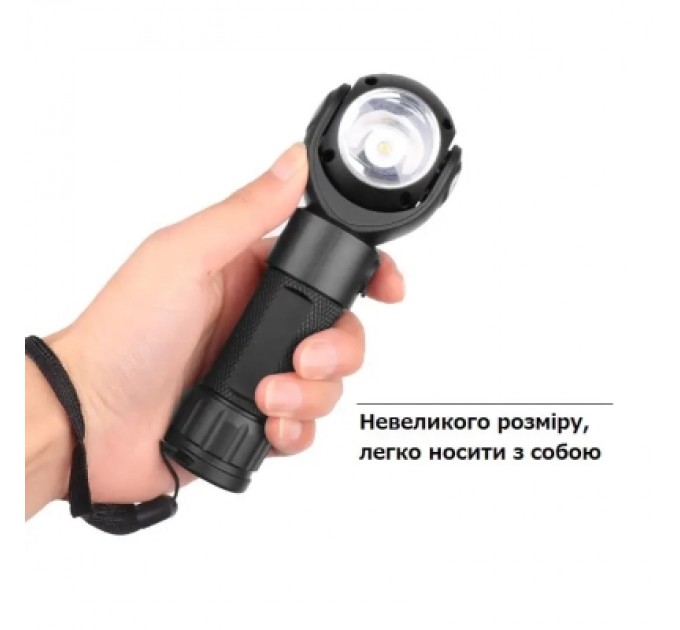 Ліхтар Quantum worklight Transformer 5W LED+COB з USB (QM-FL2020)