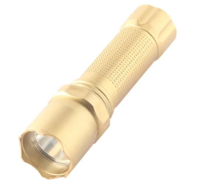Ліхтар Quantum Minik gold 3W LED з USB (QM-FL1044)