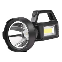 Ліхтар Quantum Tracker 3W LED+COB з функцією Power Bank (QM-FL1063)