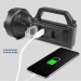 Ліхтар Quantum Tracker 3W LED+COB з функцією Power Bank (QM-FL1063)