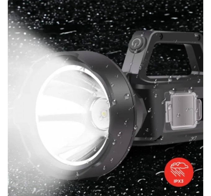 Ліхтар Quantum Tracker 3W LED+COB з функцією Power Bank (QM-FL1063)