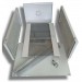 Hypernet Шафа настінна Hypernet 18U 19" 600x450 (WMNC-18U-FLAT-AC)