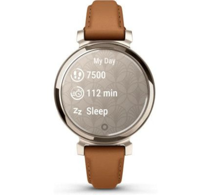 Garmin Смарт-годинник Garmin Lily 2 Classic, Cream Gold/Tan (010-02839-02)