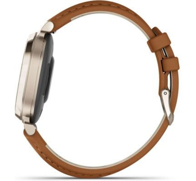 Garmin Смарт-годинник Garmin Lily 2 Classic, Cream Gold/Tan (010-02839-02)