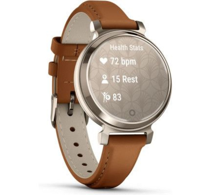 Garmin Смарт-годинник Garmin Lily 2 Classic, Cream Gold/Tan (010-02839-02)