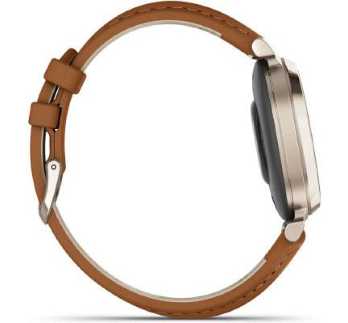 Garmin Смарт-годинник Garmin Lily 2 Classic, Cream Gold/Tan (010-02839-02)