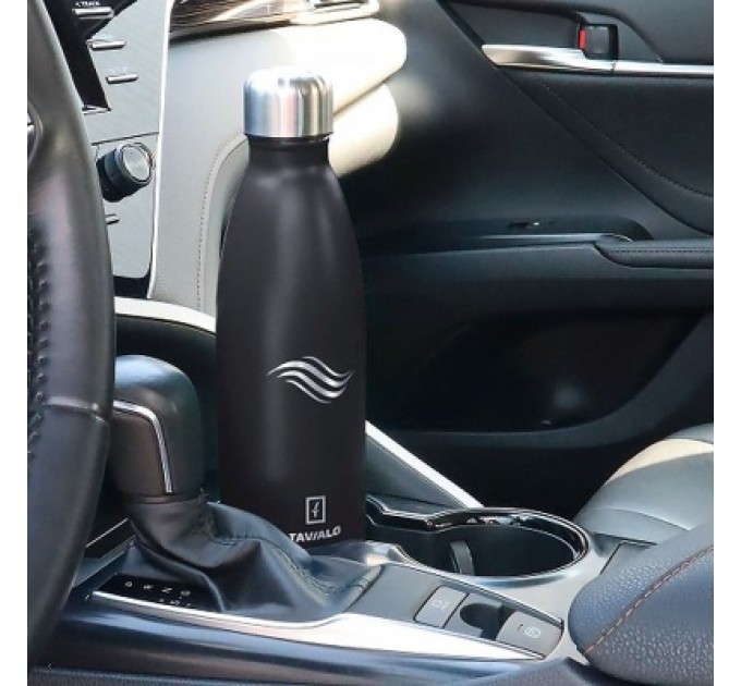 Tavialo Термокружка Tavialo 500 мл матовий чорний колір (191500101)