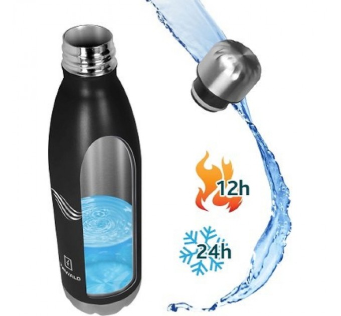 Tavialo Термокружка Tavialo 500 мл матовий чорний колір (191500101)