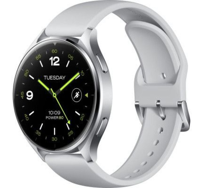 Xiaomi Смарт-годинник Xiaomi Watch 2 Sliver Case With Gray TPU Strap (BHR8034GL) (1025027)