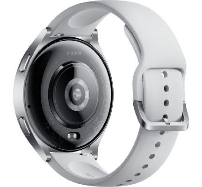 Xiaomi Смарт-годинник Xiaomi Watch 2 Sliver Case With Gray TPU Strap (BHR8034GL) (1025027)