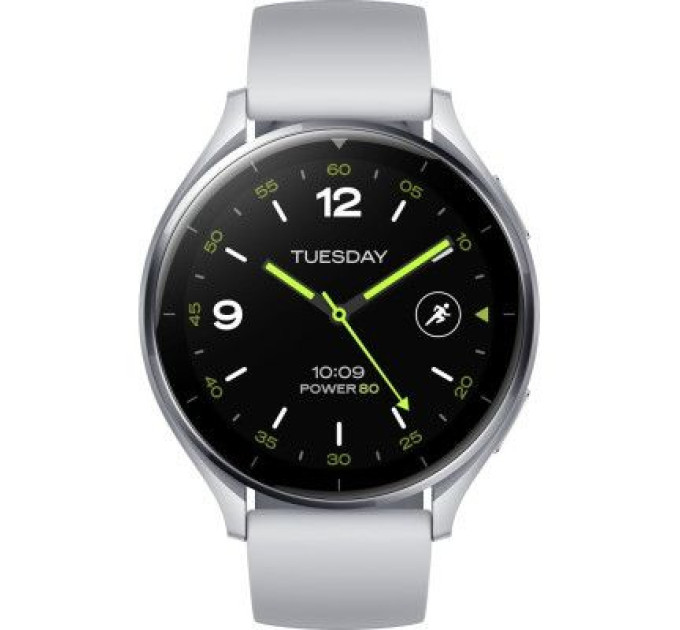 Xiaomi Смарт-годинник Xiaomi Watch 2 Sliver Case With Gray TPU Strap (BHR8034GL) (1025027)