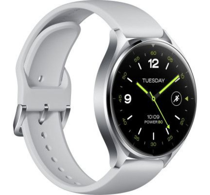 Xiaomi Смарт-годинник Xiaomi Watch 2 Sliver Case With Gray TPU Strap (BHR8034GL) (1025027)
