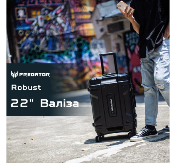 Acer Валіза Acer Predator Robust 22'' Black (GP.BAG11.009)