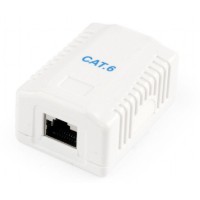 Комп'ютерна розетка Cablexpert RJ45x1 FTP, cat.6 (NCAC-1F6-01)