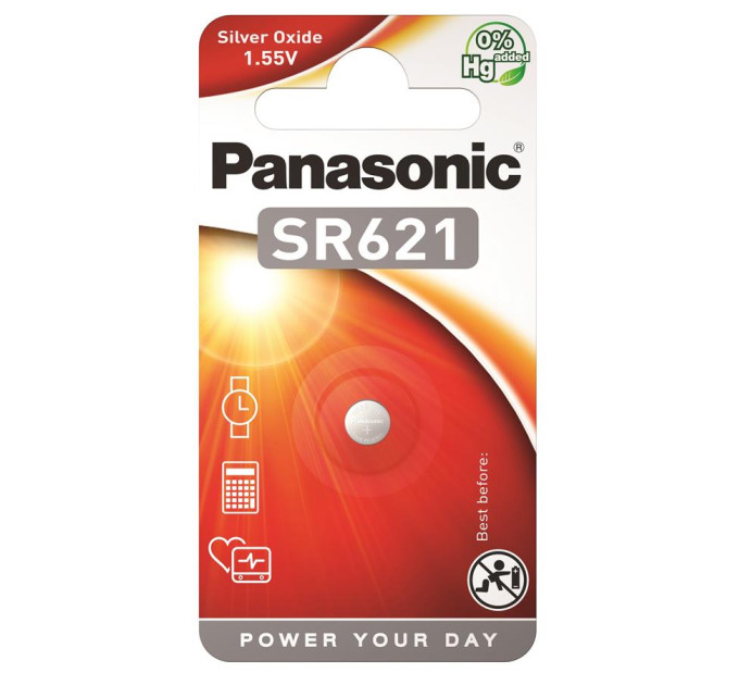 Panasonic Батарейка SR 621 Panasonic (SR-621EL/1B)