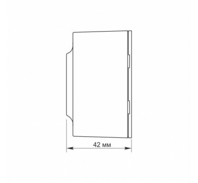 Videx Розетка Videx BINERA IP20 зовнішня 1ая із заземленням біла (VF-BNS21G-W)