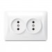 Videx Розетка Videx BINERA 2ая (VF-BNSK2-W)