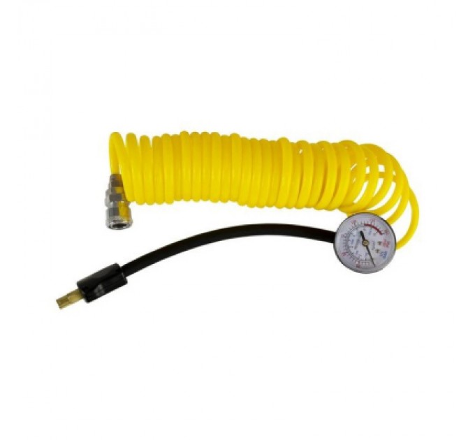 Автомобільний компресор СИЛА двухпоршневий ДАБЛ 85л/хв, 10 Атм (900409)