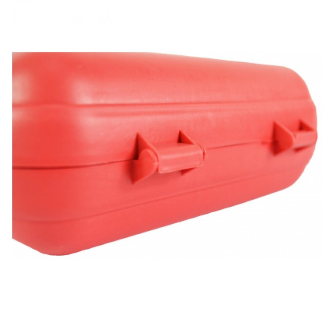 Poputchik Автомобільна аптечка Poputchik згідно ТУ футляр пластиковий червоний 165х135х65 (02-003-П)