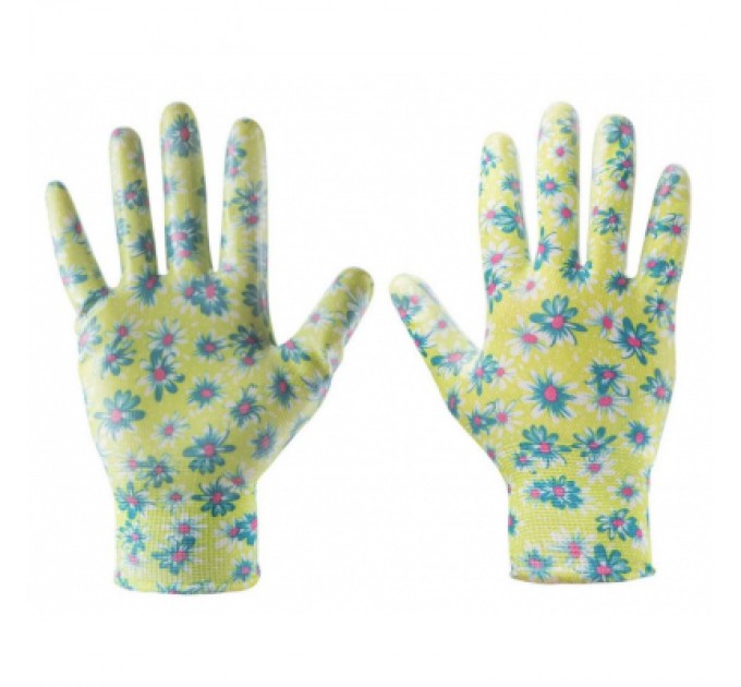 Verto Захисні рукавиці Verto нітрилові покриттям, р. 7 (97H140)