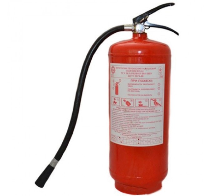 Рубеж Вогнегасник Рубеж порошковий 5 кг (04-003-5)