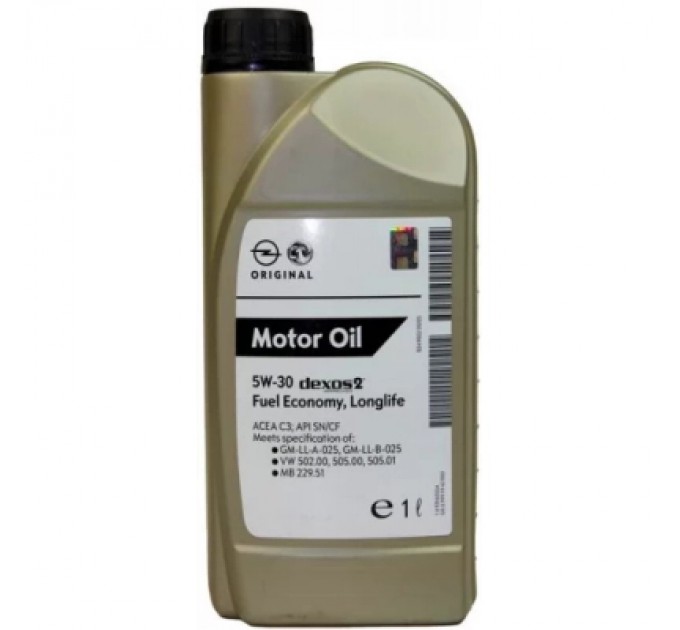 Моторна олива General Motors dexos2 5W-30, 1л (7153)