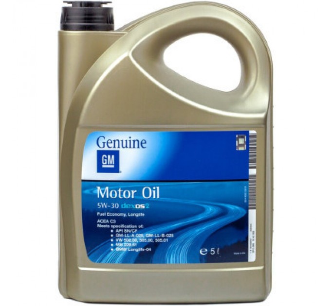 General Motors Моторна олива General Motors dexos2 5W-30, 5л (7154)