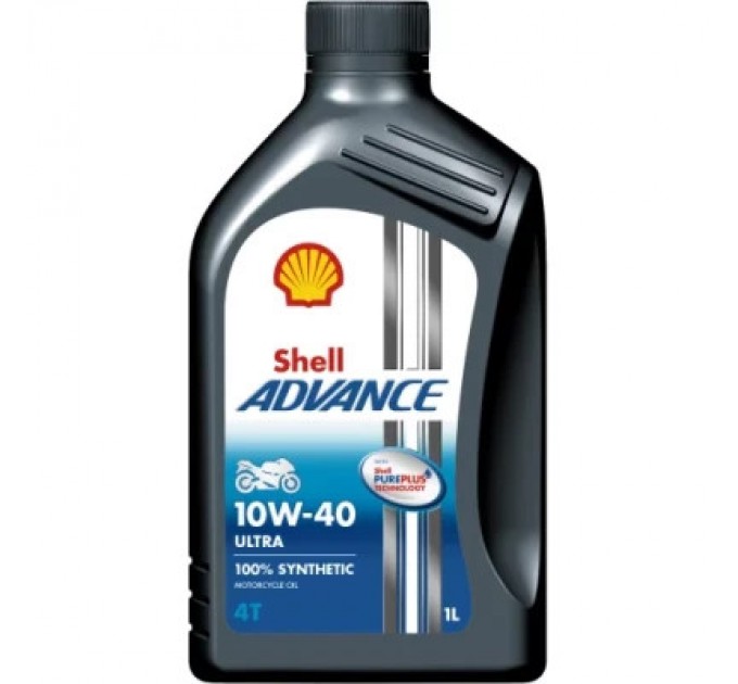 Shell Моторна олива Shell Advance 4T Ultra 10W40 1л (5433)