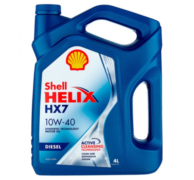 Shell Моторна олива Shell Helix HX7 10W40 4л (2110)