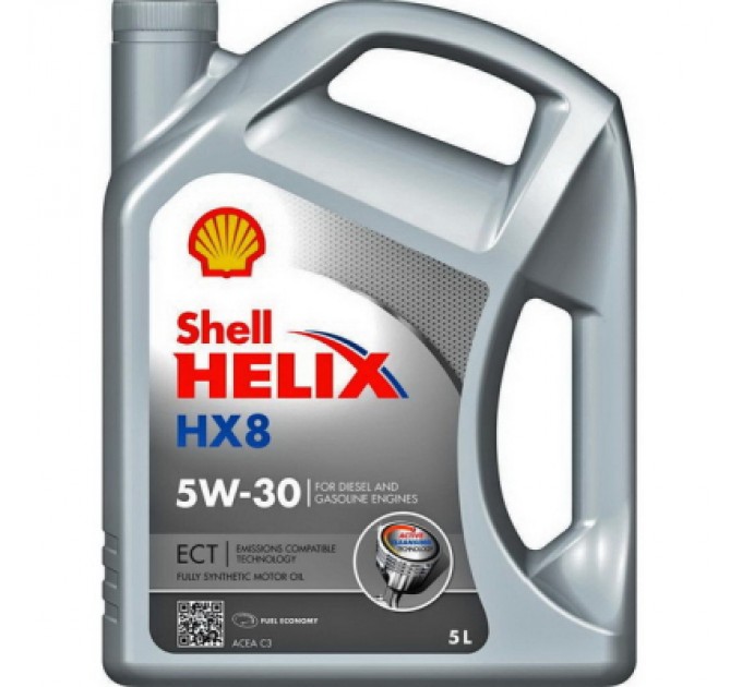 Shell Моторна олива Shell Helix HX8 ECT 5W30 5л (6011)