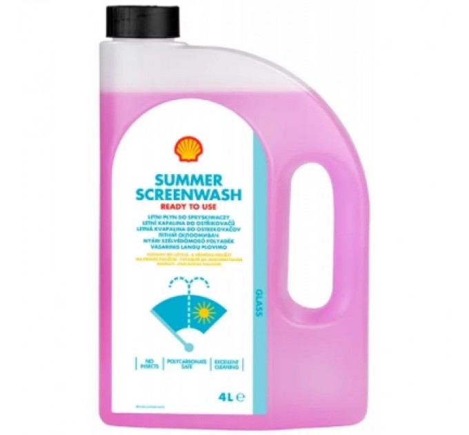 Омивач автомобільний Shell літній 4л (2251)