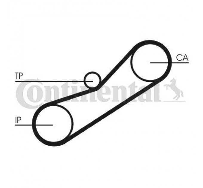 CONTITECH Ремінь ГРМ CONTITECH CT1042