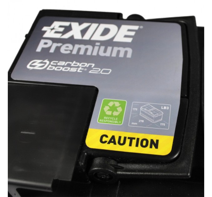 EXIDE Акумулятор автомобільний EXIDE PREMIUM 72A (EA722)