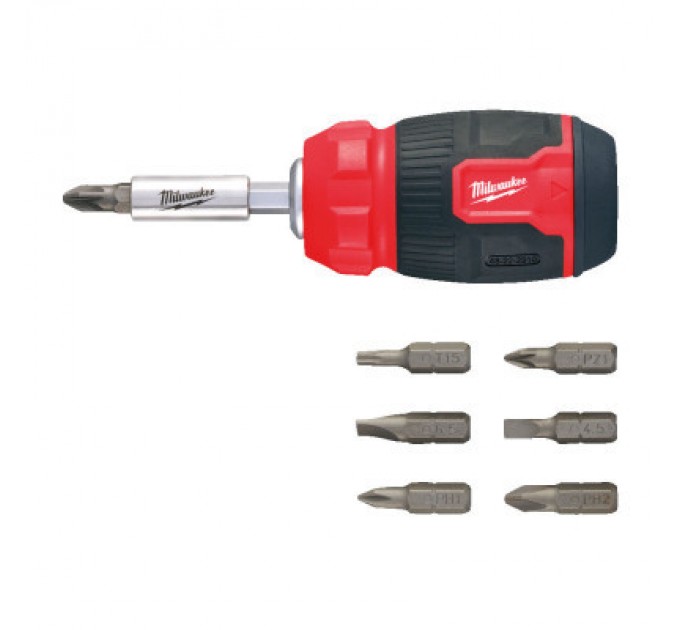 Milwaukee Набір викруток Milwaukee зі змінними вставками 8 в 1 (4932492807)