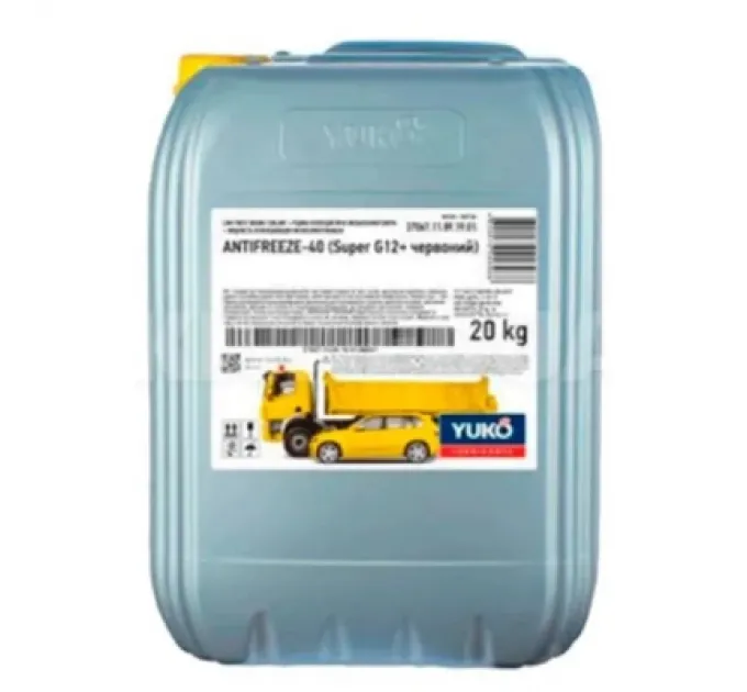 Yuko Антифриз Yuko -40 Super G12+ червоний 20л (4820070248968)