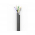 OK-Net Кабель мережевий OK-Net UTP-cat.5E-SL, трос 4*0,5мм, outdoor, 500м (КППт-ВП (100) 4*2*0,49 / 500)