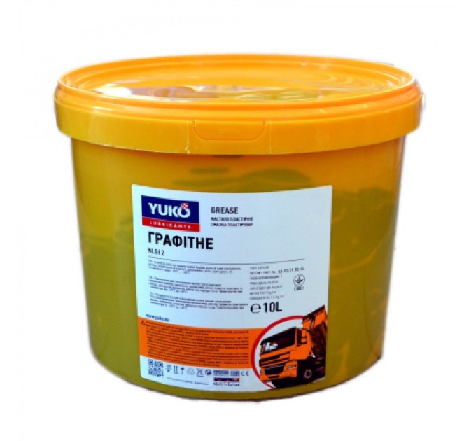 Yuko Мастило автомобільне Yuko графітне 10л (4820070241457)