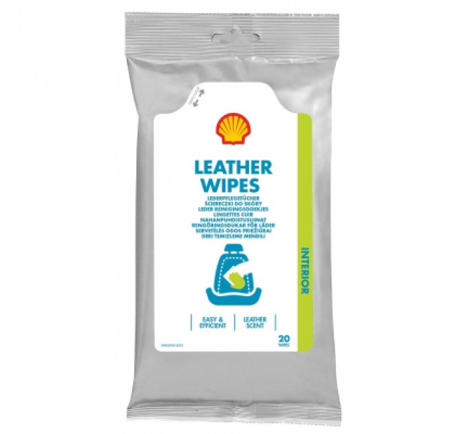Shell Автомобільна серветка Shell Leather Wipes (73234)